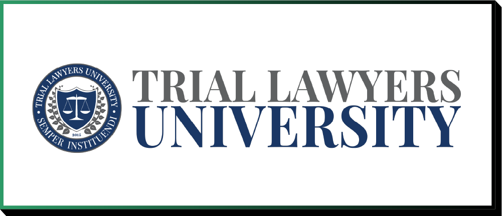 Trial Lawyers University logo